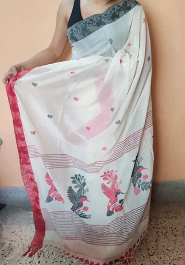White_Printed_Saree_for_Women