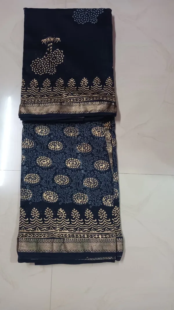 Indigo_Printed_Saree_for_Women