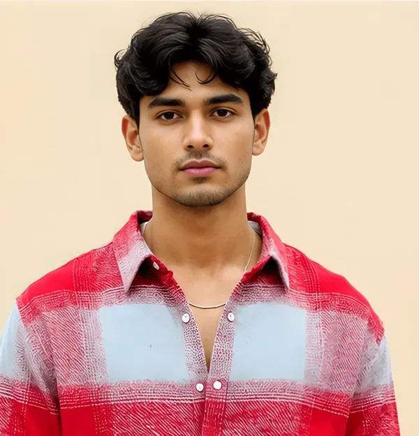 Hasal_Men_S_Red_Grey_Buffalo_Check_Flannel_Shirt_Full_Sleeve_Casual_W_More