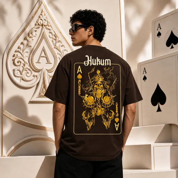 Brown_Cotton_Oversized_Printed_T_Shirt_For_Men