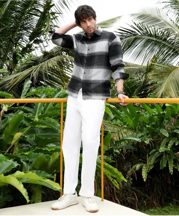 Men_S_Premium_Black_Grey_Oversized_Checkered_Flannel_Shirt