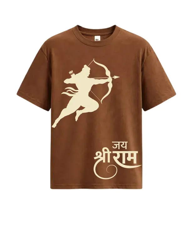 Brown_Cotton_Oversized_Graphic_T_Shirt_For_Unisex
