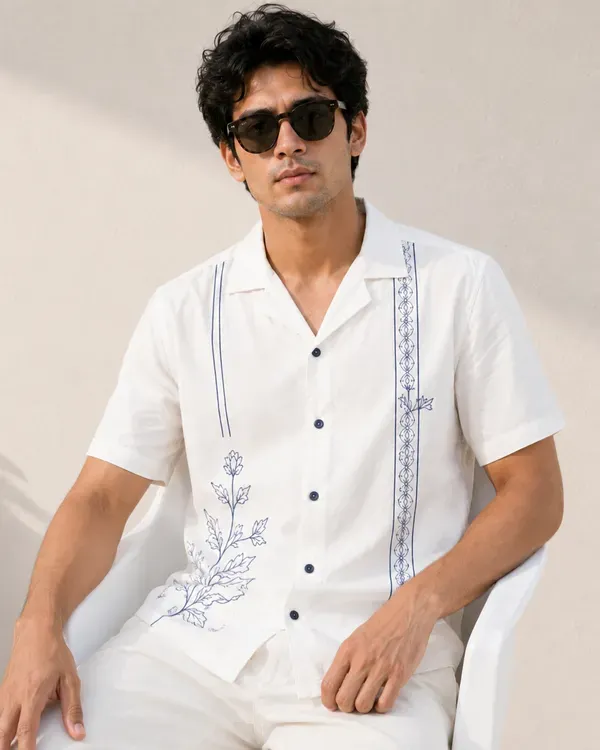 Hasal_Relaxed_Fit_Cuban_Collar_Shirt_White