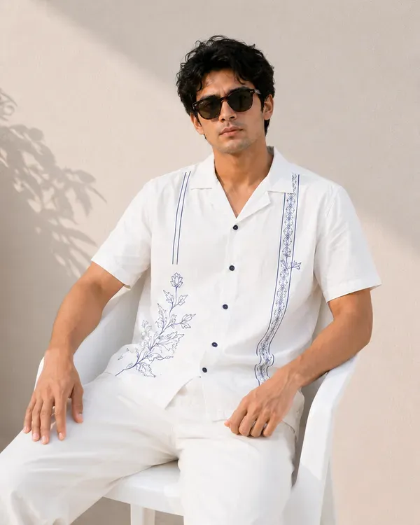 Hasal_Relaxed_Fit_Cuban_Collar_Shirt_White