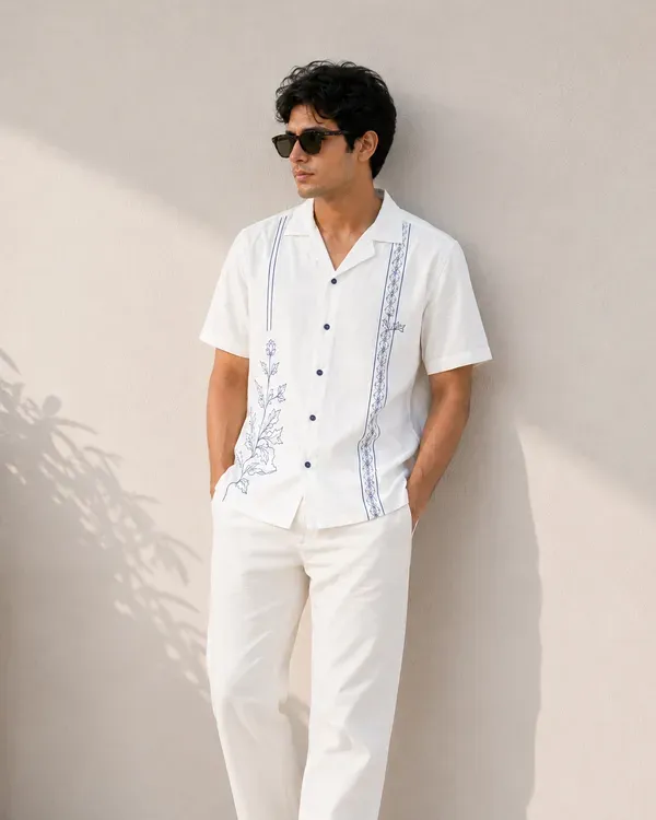 Hasal_Relaxed_Fit_Cuban_Collar_Shirt_White