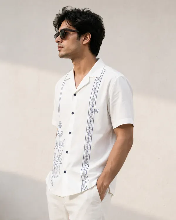 Hasal_Relaxed_Fit_Cuban_Collar_Shirt_White