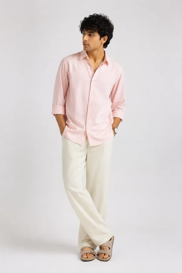 Premium_Shirt_Pant_Set_Light_Pink_Oxford_Shirt_Off_White_Chinos_Reg_More