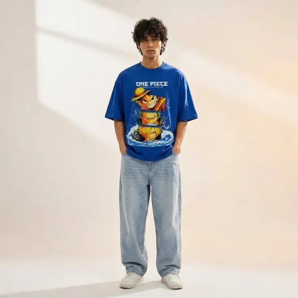Blue_Cotton_Oversized_T_Shirt_For_Men