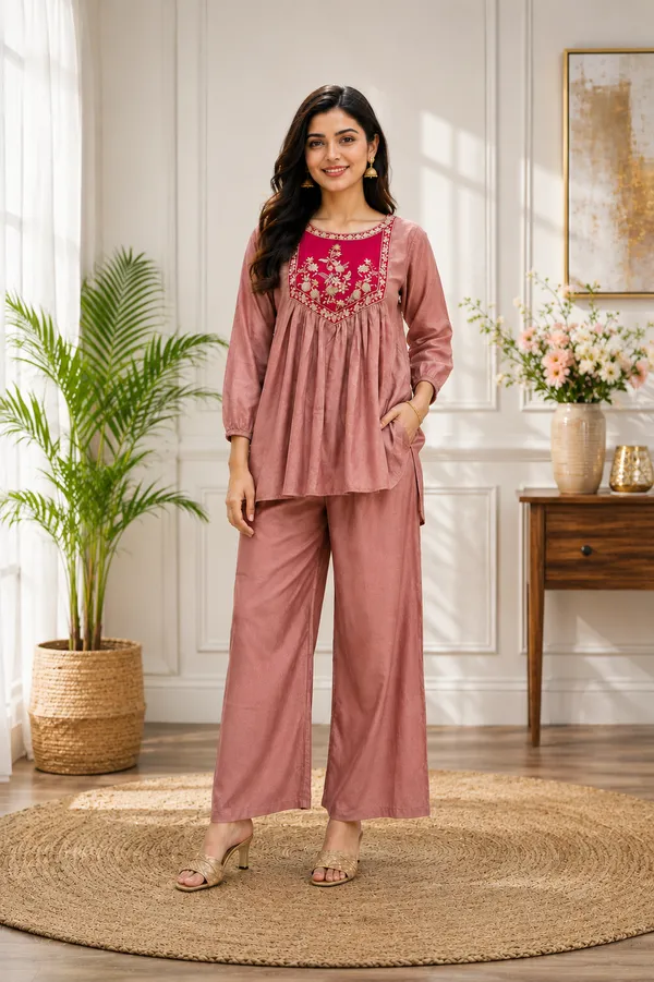 Pink_Embroidered_Ethnic_Co_Ord_Set_for_Women