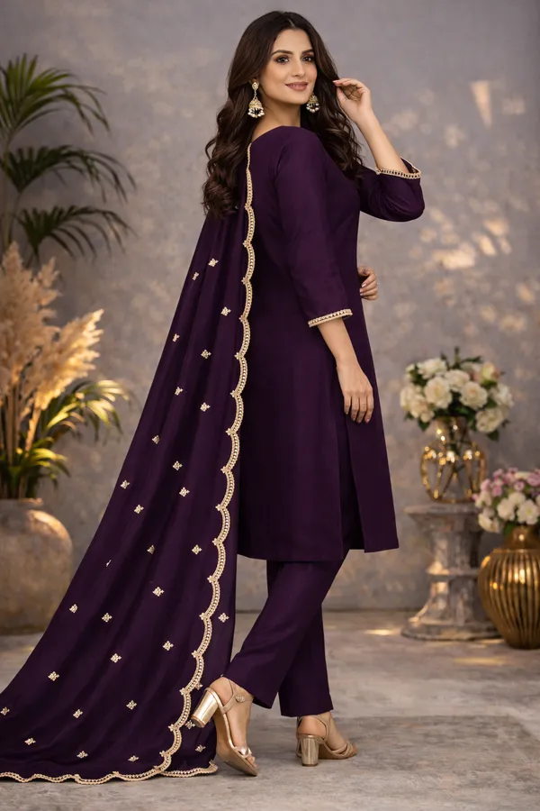 Purple_Embellished_Straight_Fit_Kurta_Set_for_Women