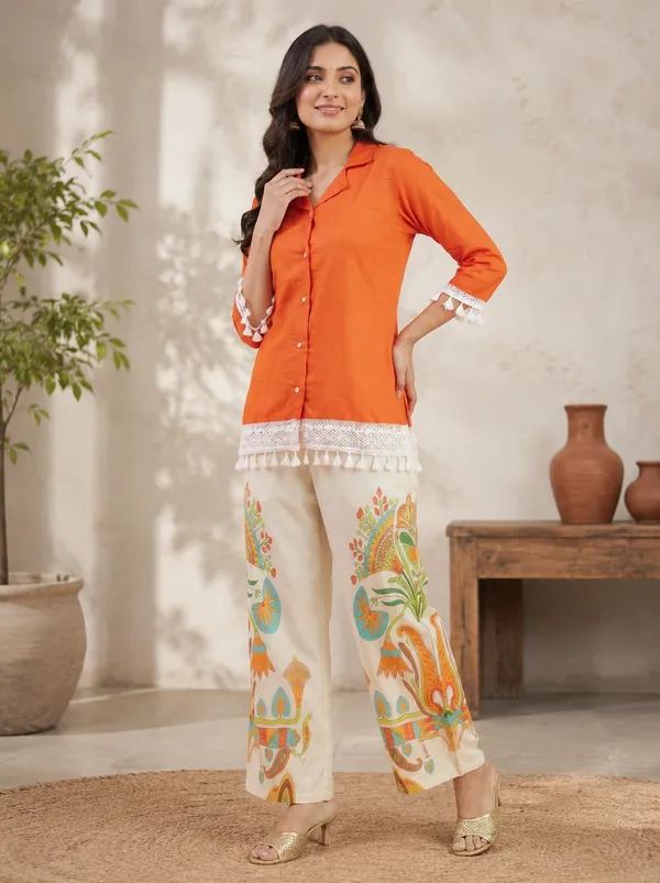 Orange_Straight_Fit_Kurta_for_Women