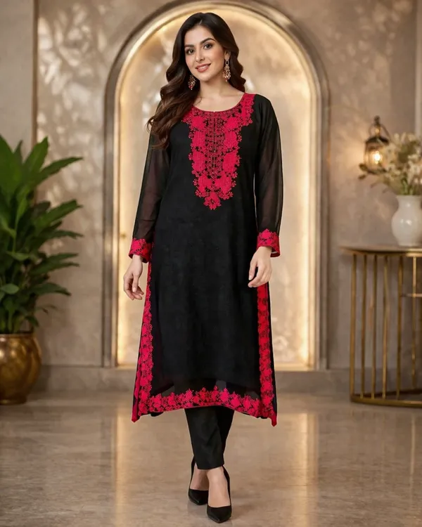Black_Embroidered_Straight_Kurta_for_Women