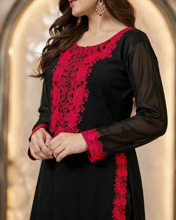 Black_Embroidered_Straight_Kurta_for_Women