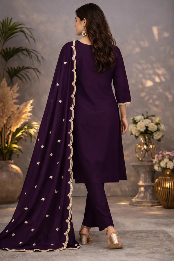 Purple_Embellished_Straight_Fit_Kurta_Set_for_Women