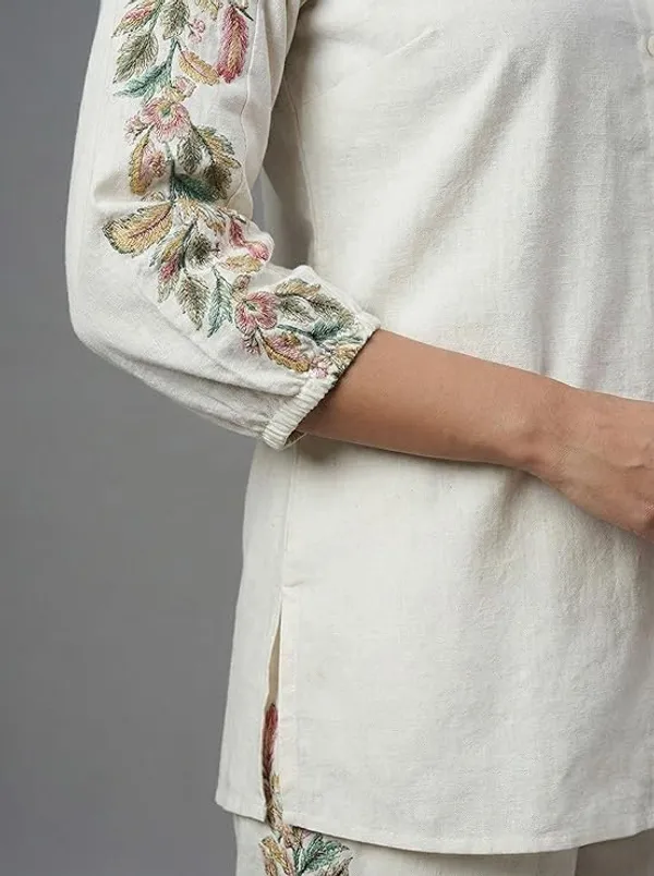 Cream_Floral_Kurta_Set_for_Women