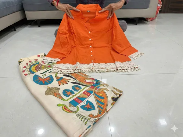 Orange_Straight_Fit_Kurta_for_Women