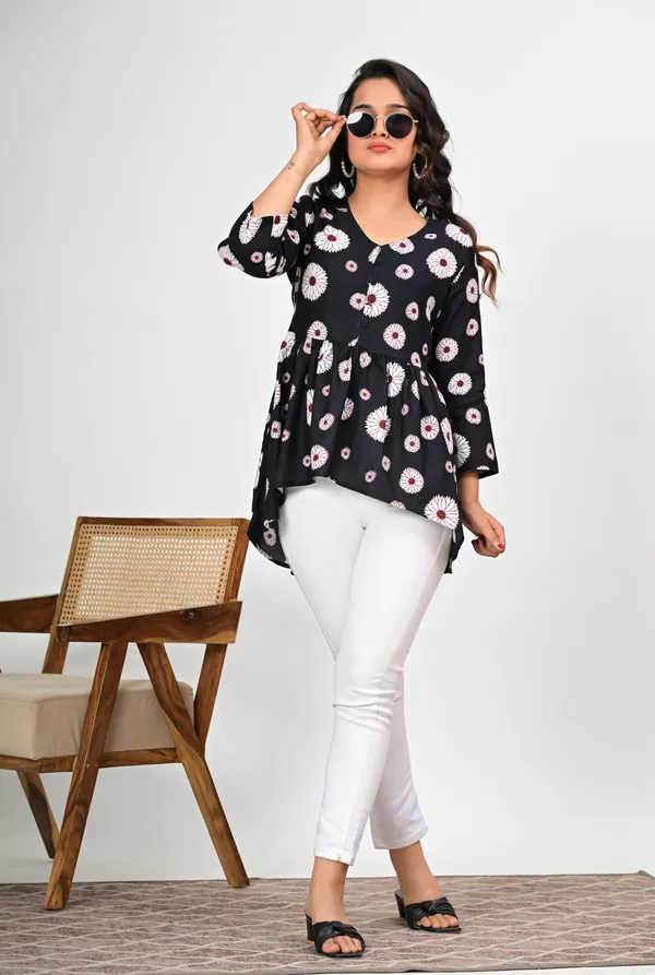 Black_Floral_Print_A-Line_Tunic_for_Women