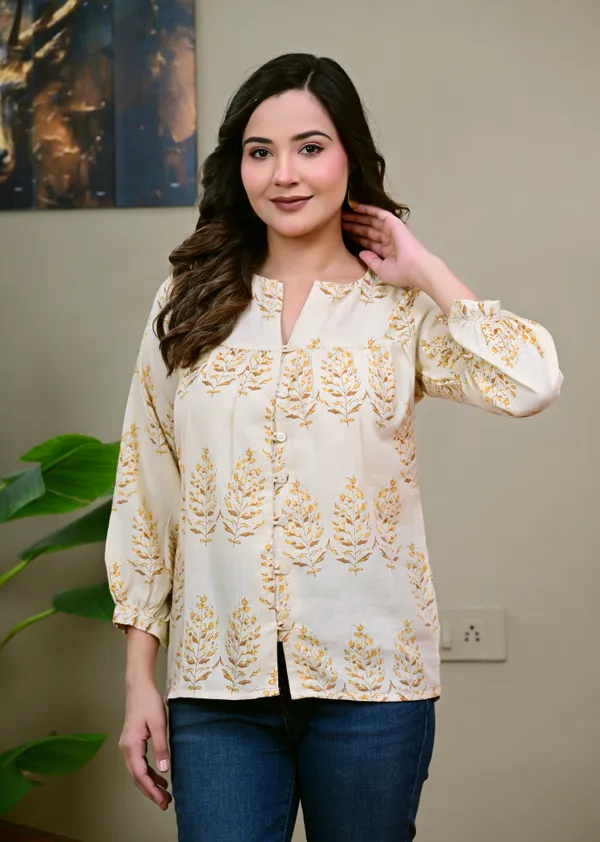 Cream_Floral_Relaxed_Fit_Top_for_Women