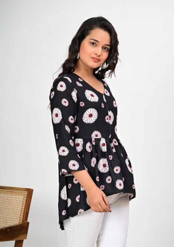 Black_Floral_Print_A-Line_Tunic_for_Women