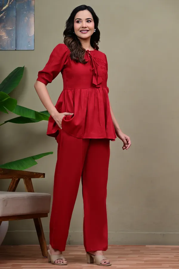 Red_Embroidered_Co_Ord_Set_for_Women