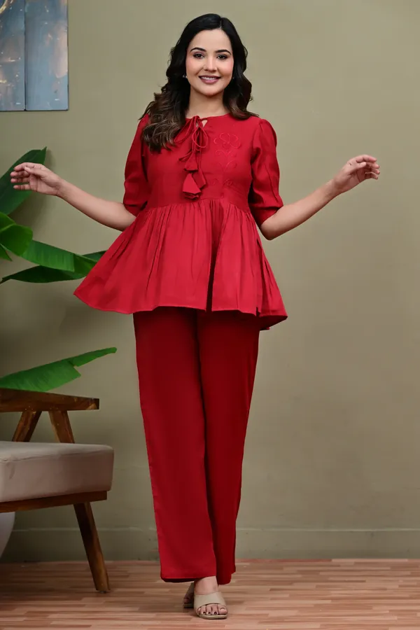 Red_Embroidered_Co_Ord_Set_for_Women