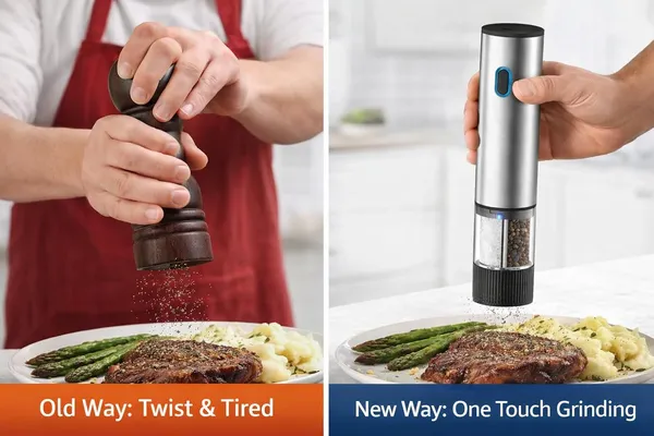 Stainless_Steel_Rechargeable_Electric_Salt_&_Pepper_Grinder_LED