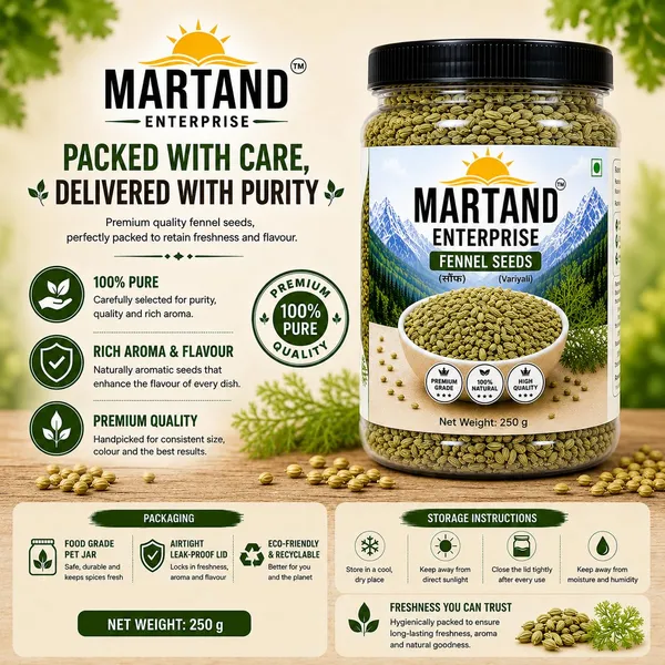 Martand_Enterprise_Fennel_Seeds_Whole_Saunf_Natural_Spice_250G