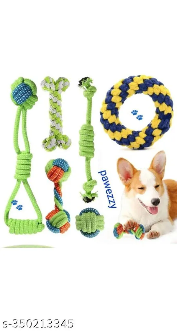 Pawezzy_Multicolor_Cotton_Chew_Toys_For_Adult_Dogs_Pack_Of_6