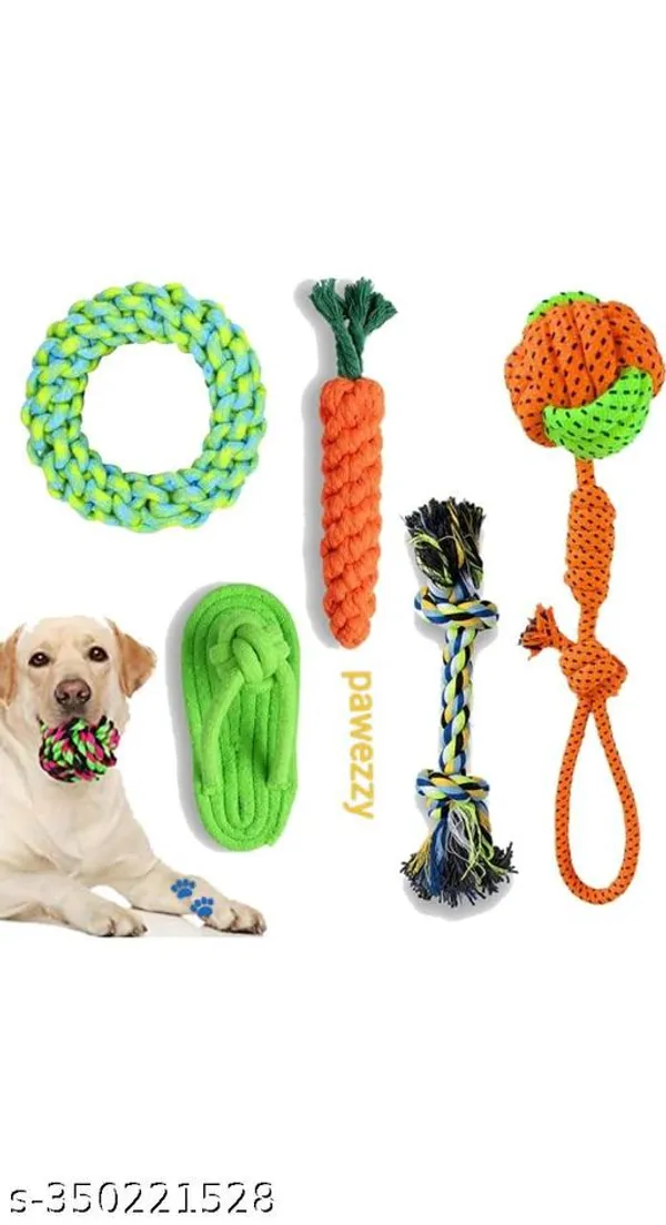 Pawezzy_Multicolor_Cotton_Chew_Toys_For_Dogs_Set_Of_6