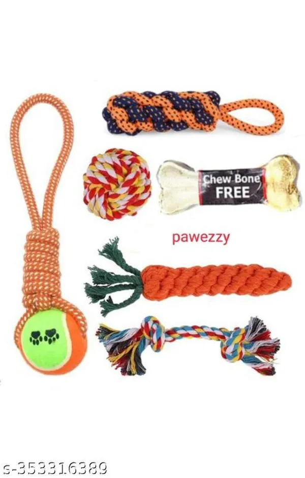 Pawezzy_Multicolor_Cotton_Chew_Ball_Toys_For_Dogs_Pack_Of_6