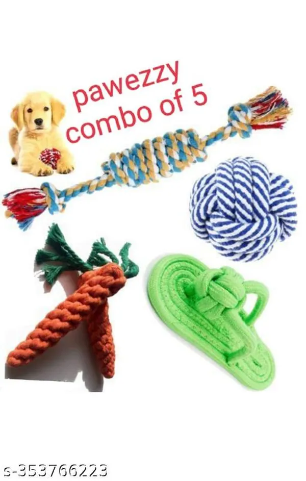 Pawezzy_Multicolor_Cotton_Chew_Toys_For_Adult_Dogs_Pack_Of_4