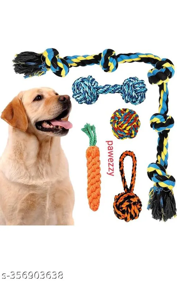 Pawezzy_Multicolor_Cotton_Chew_Toys_For_Adult_Dogs_Pack_Of_5