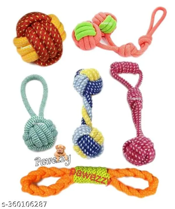 Pawezzy_Multicolor_Cotton_Chew_Ball_Toys_For_Dogs_Set_Of_6