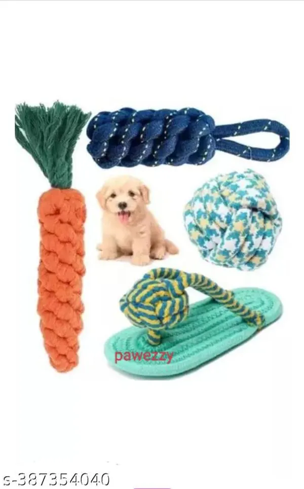 Pawezzy_Multicolor_Cotton_Ball_Chew_Toys_For_Dogs_Pack_Of_4