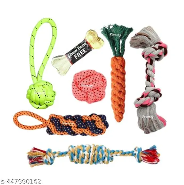 Pawezzy_Multicolor_Plastic_Chew_Bone_Toys_For_Dogs_Pack_Of_7