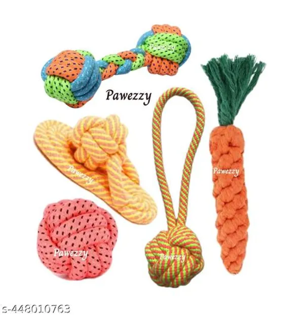 Pawezzy_Cotton_Rope_Dental_Chew_Toys_For_Dogs_Pack_Of_5