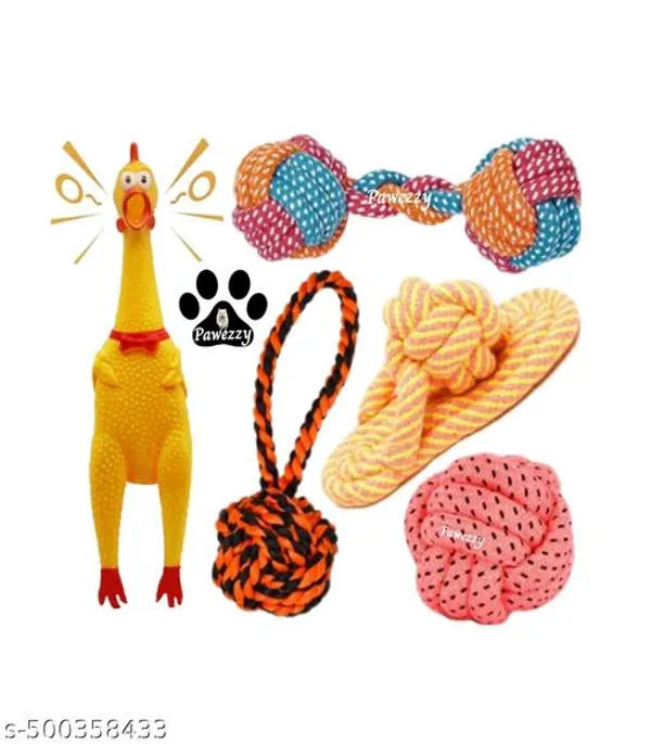 Pawezzy_Multicolor_Chew_Toys_For_Dogs_Pack_Of_5