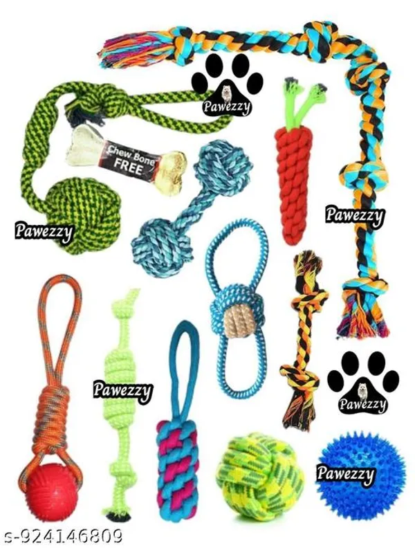 Pawezzy_Multicolor_Chew_Toys_For_Adult_Dogs_Combo_Pack_Of_12