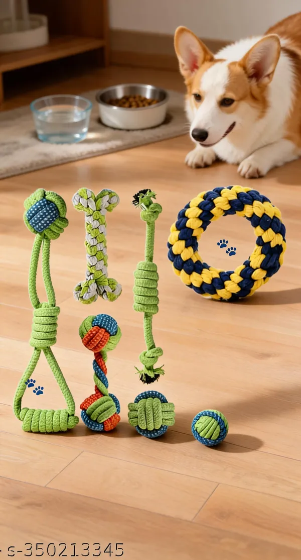 Pawezzy_Multicolor_Cotton_Chew_Toys_For_Adult_Dogs_Pack_Of_6