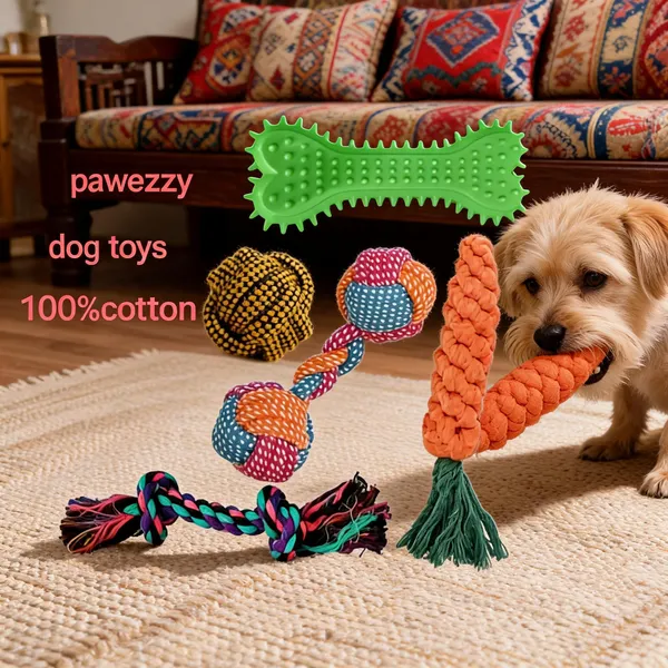 Pawezzy_Multicolor_Cotton_Chew_Toys_For_Dogs_Pack_Of_5