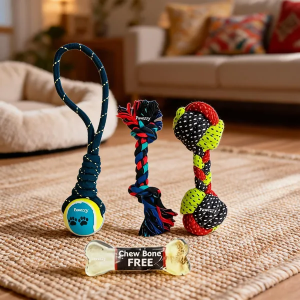 Pawezzy_Multicolor_Cotton_Chew_Toys_For_Adult_Dogs_Pack_Of_4