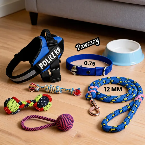 Pawezzy_Blue_Dog_Harness_Collar_Leash_And_Toys_Combo