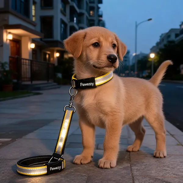 Pawezzy_Multicolor_Reflective_Adjustable_Dog_Collar_And_Leash