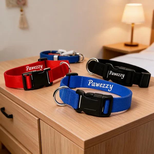 Pawezzy_Adjustable_Dog_Collar_Combo_Pack_Of_3_Blue_Black_Red