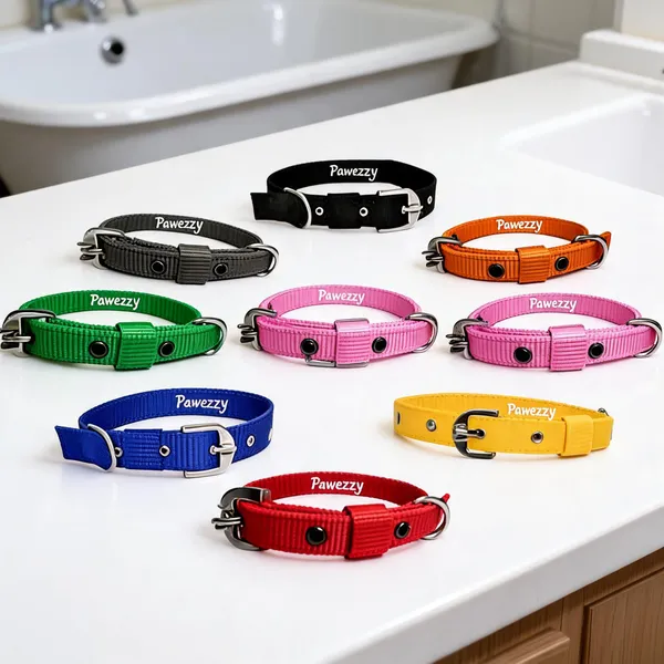 Pawezzy_Multicolor_Adjustable_Dog_Collar_Combo_Pack_Of_8