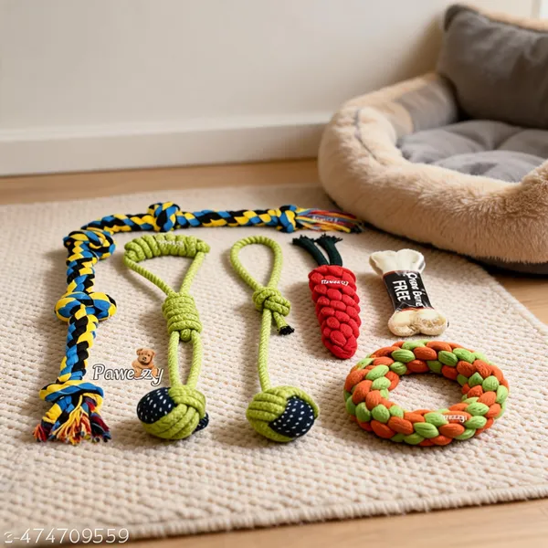 Pawezzy_Multicolor_Chew_Toys_For_Young_Dogs_Pack_Of_6