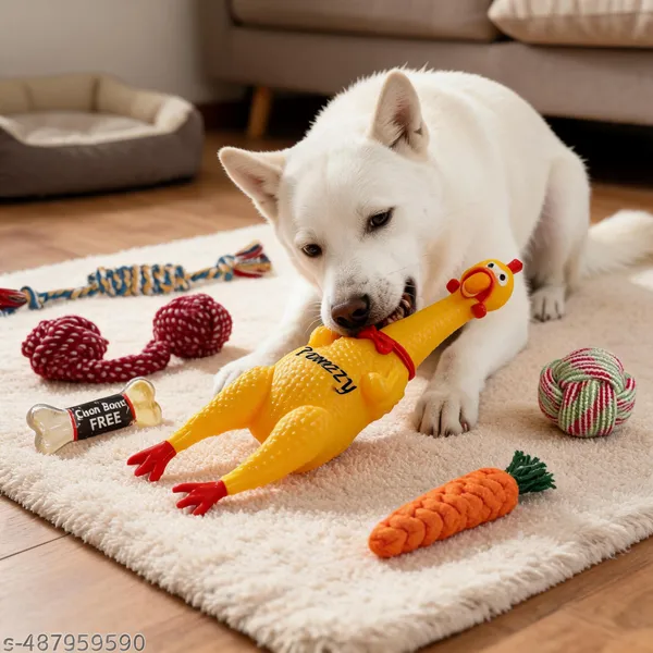 Pawezzy_Yellow_Squeaky_Chew_Toys_For_Dogs