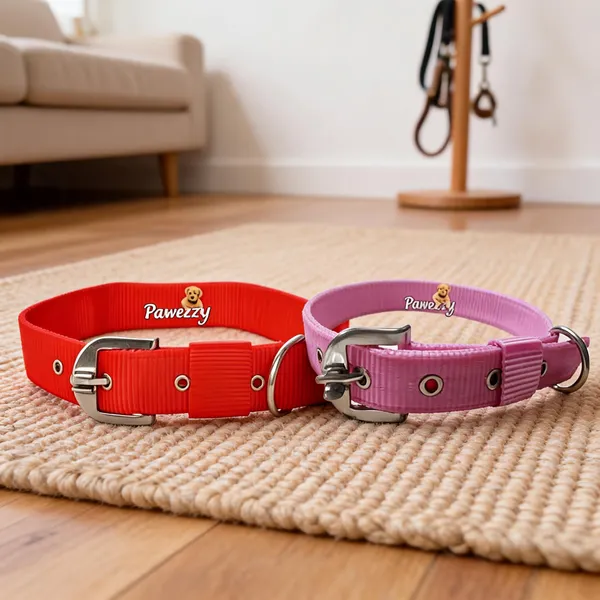 Pawezzy_Red_And_Pink_Dog_Collar_Combo_Pack_Of_2