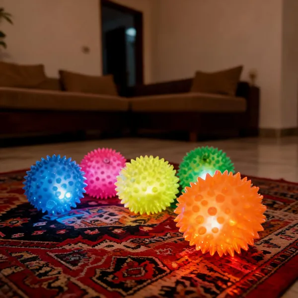 Pawezzy_Multicolor_LED_Spike_Ball_Dog_Chew_Toys_Combo_Of_5