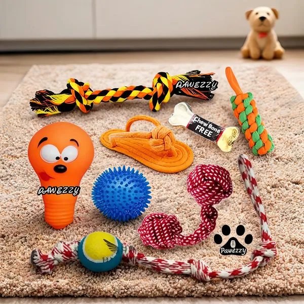 Pawezzy_Multicolor_Chew_Toys_For_Dogs_Pack_Of_8